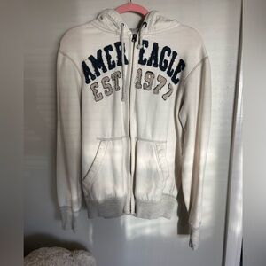 vintage american eagle zip up
